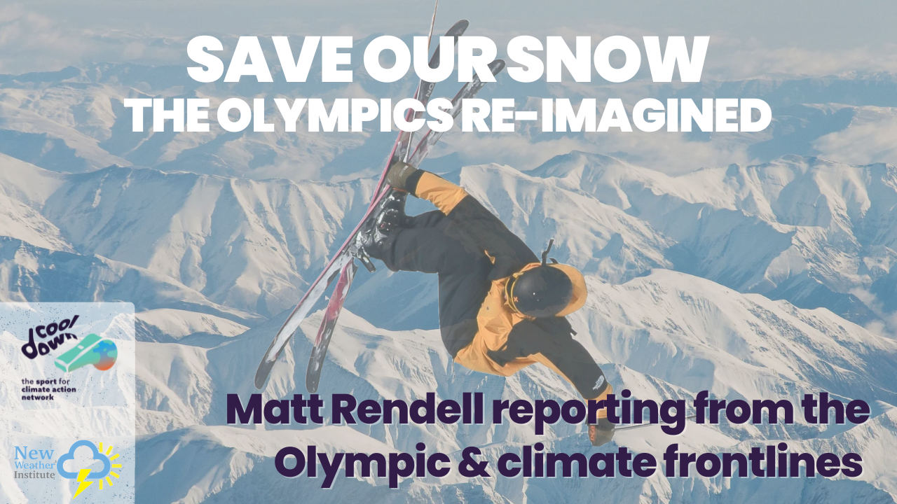 Winter Olympics Report 12: The Olympics Re-Imagined