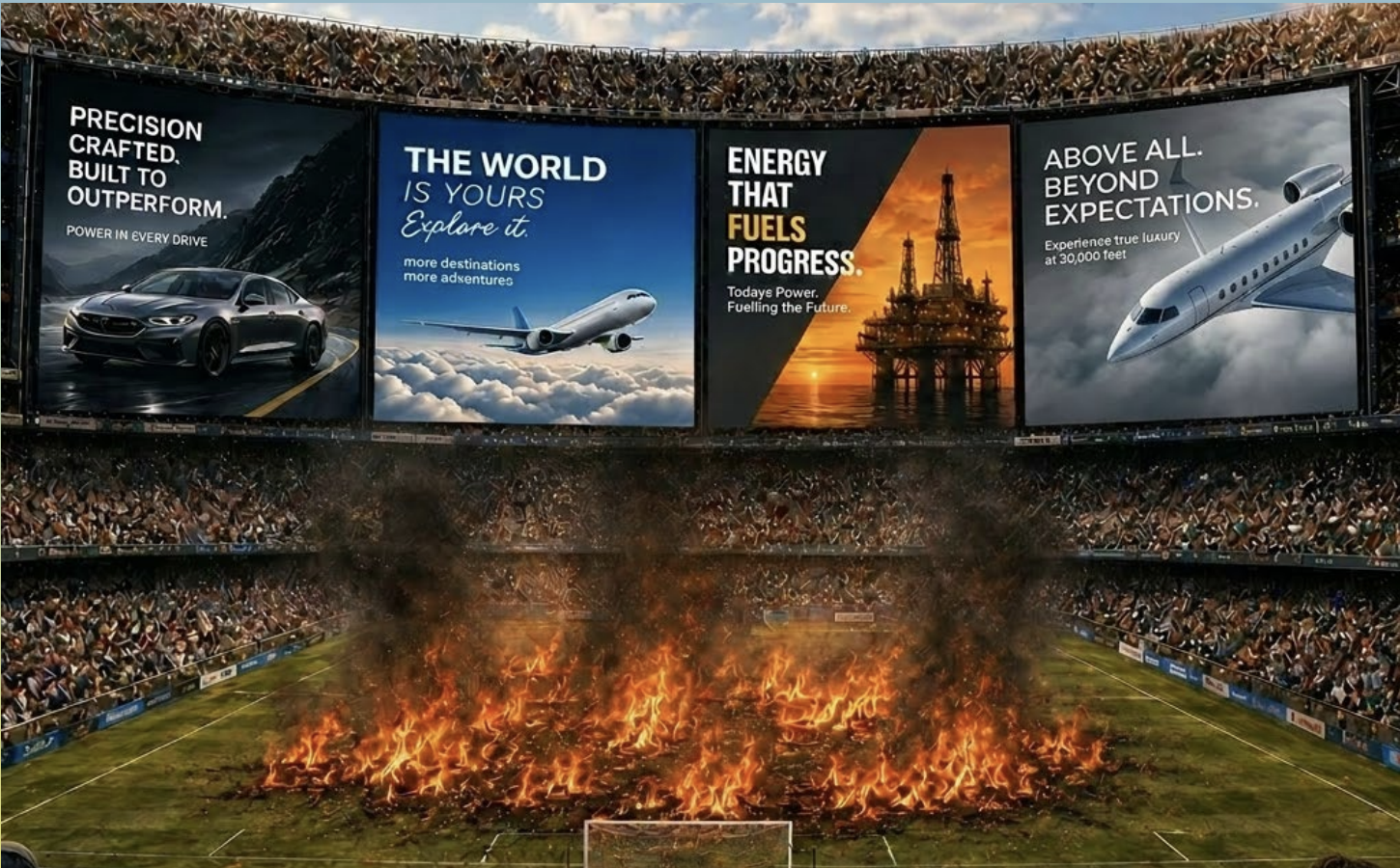 The World Cup's biggest climate cost isn't the tournament - it's the sponsors