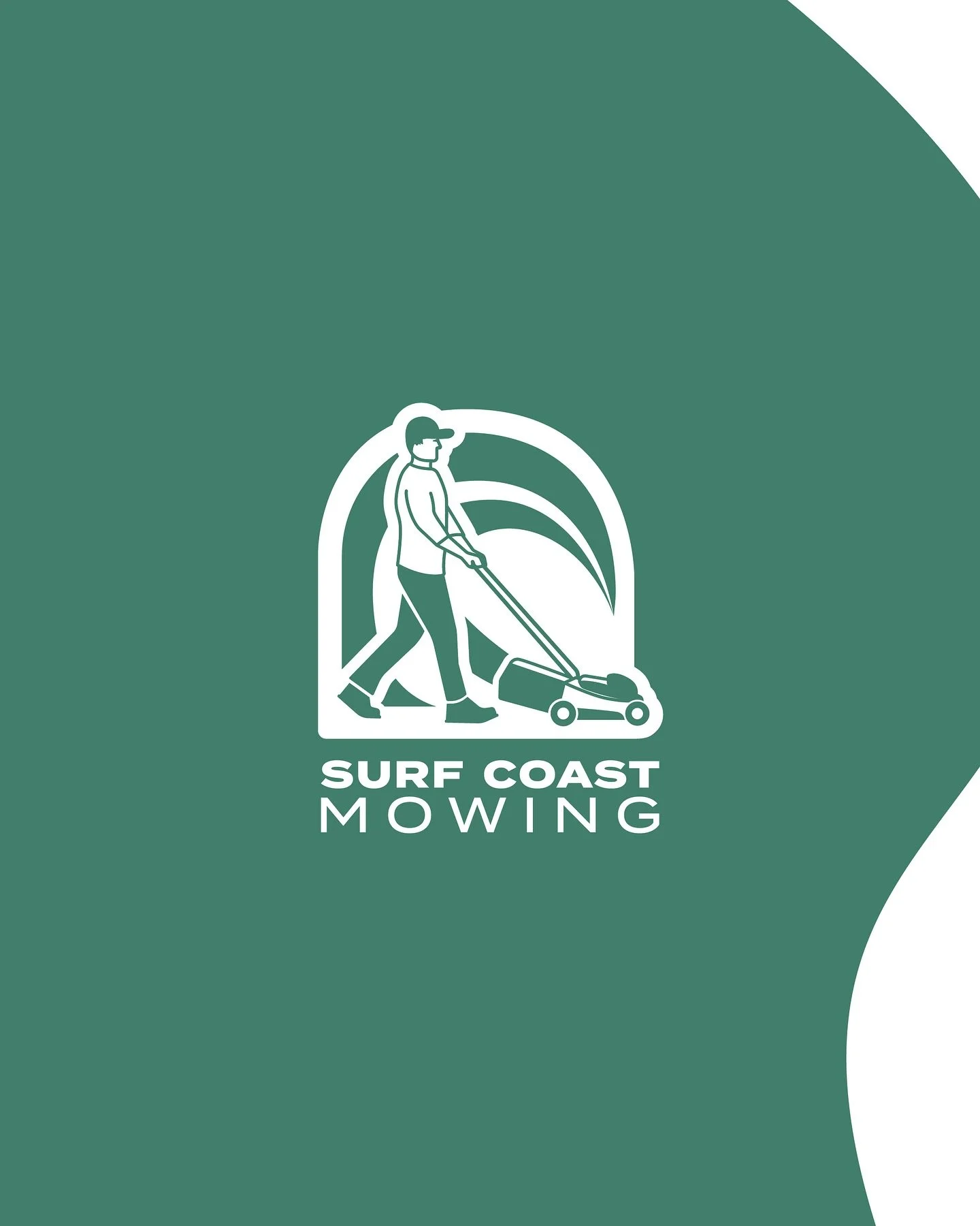 Logo for @surfcoastmowing