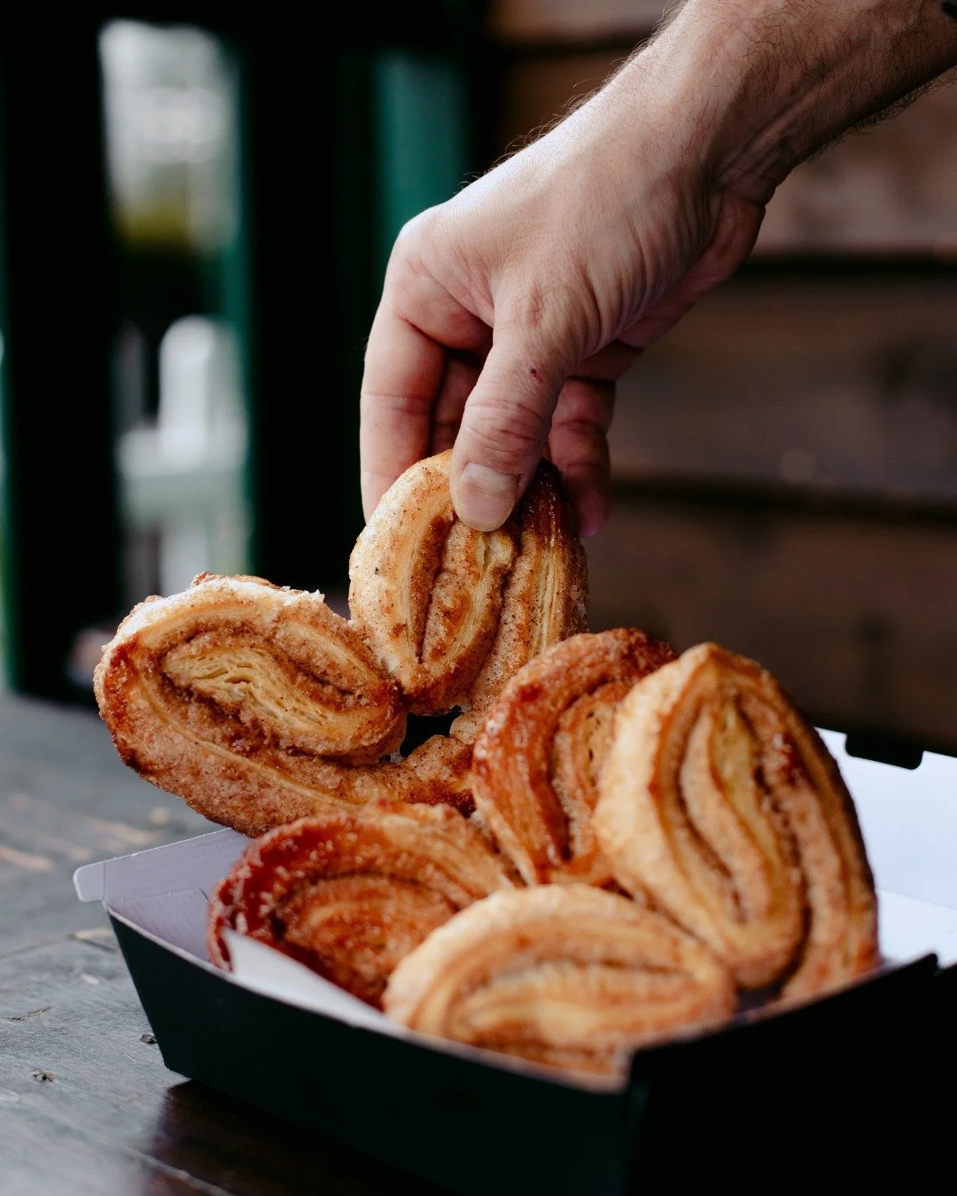 New crush unlocked: Palmiers &hearts;️

Flaky, buttery layers of sweet pastry, shaped like a heart, perfect for the lovers this Valentine&rsquo;s Day.
