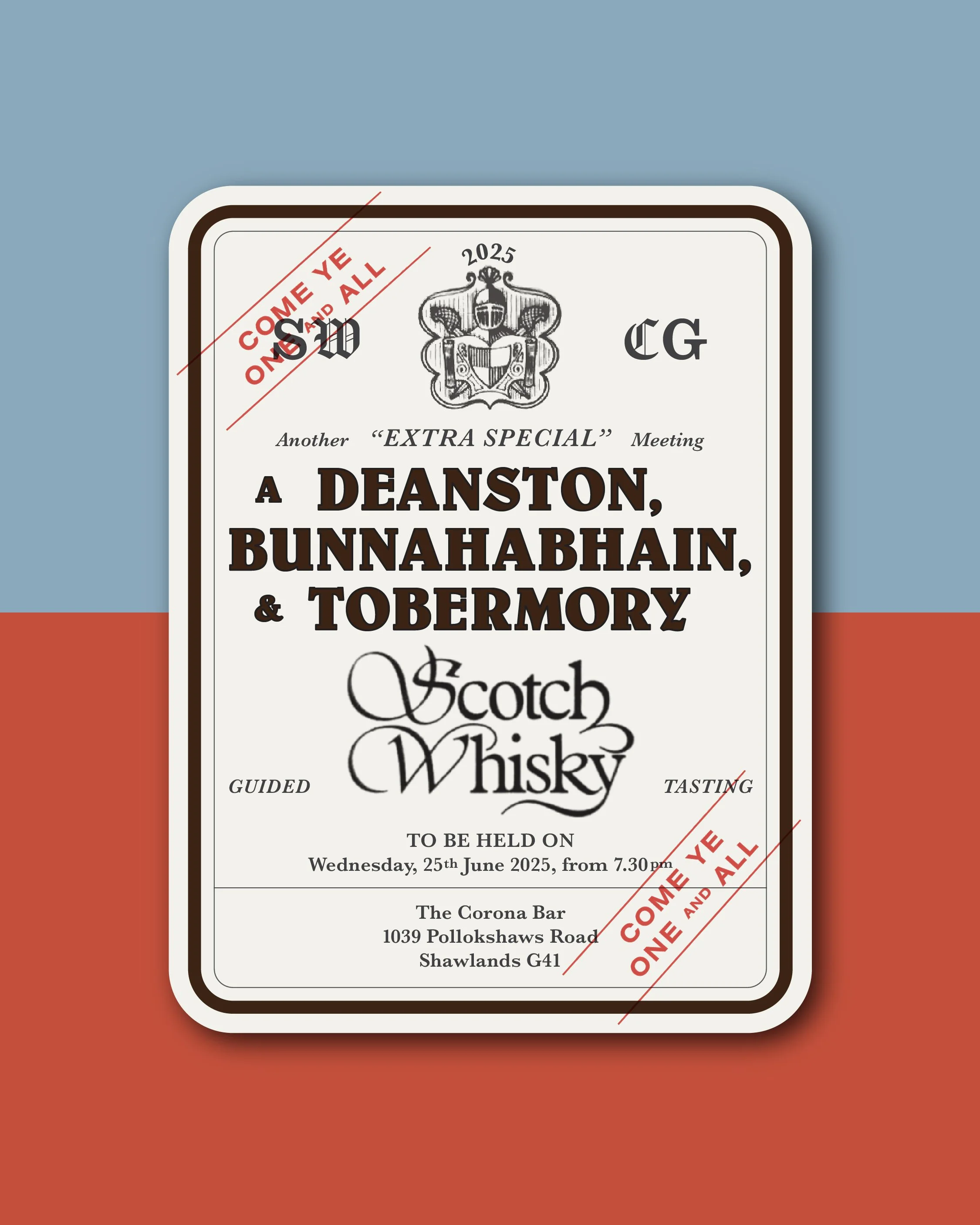Meeting #009 - 25th June 2025 - Deanston, Bunnahabhain and Tobermory