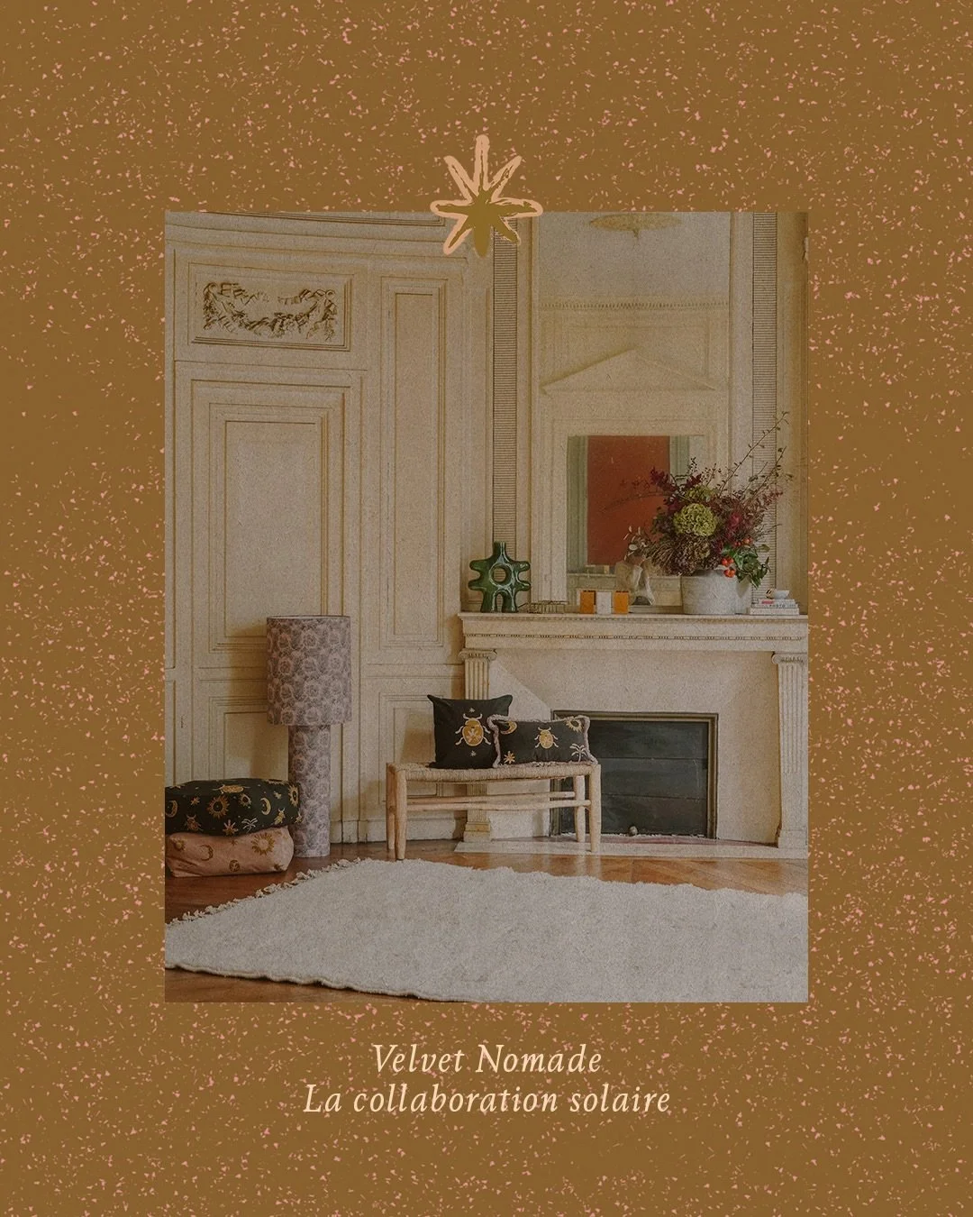 La collaboration solaire ~ Azuri x @mouty.artisanat 

.

N&eacute;e d&rsquo;une rencontre entre la lumi&egrave;re et la mati&egrave;re, la collection Velvet Nomade unit notre univers graphique et solaire &agrave; la sensibilit&eacute; d&rsquo;Alix, f