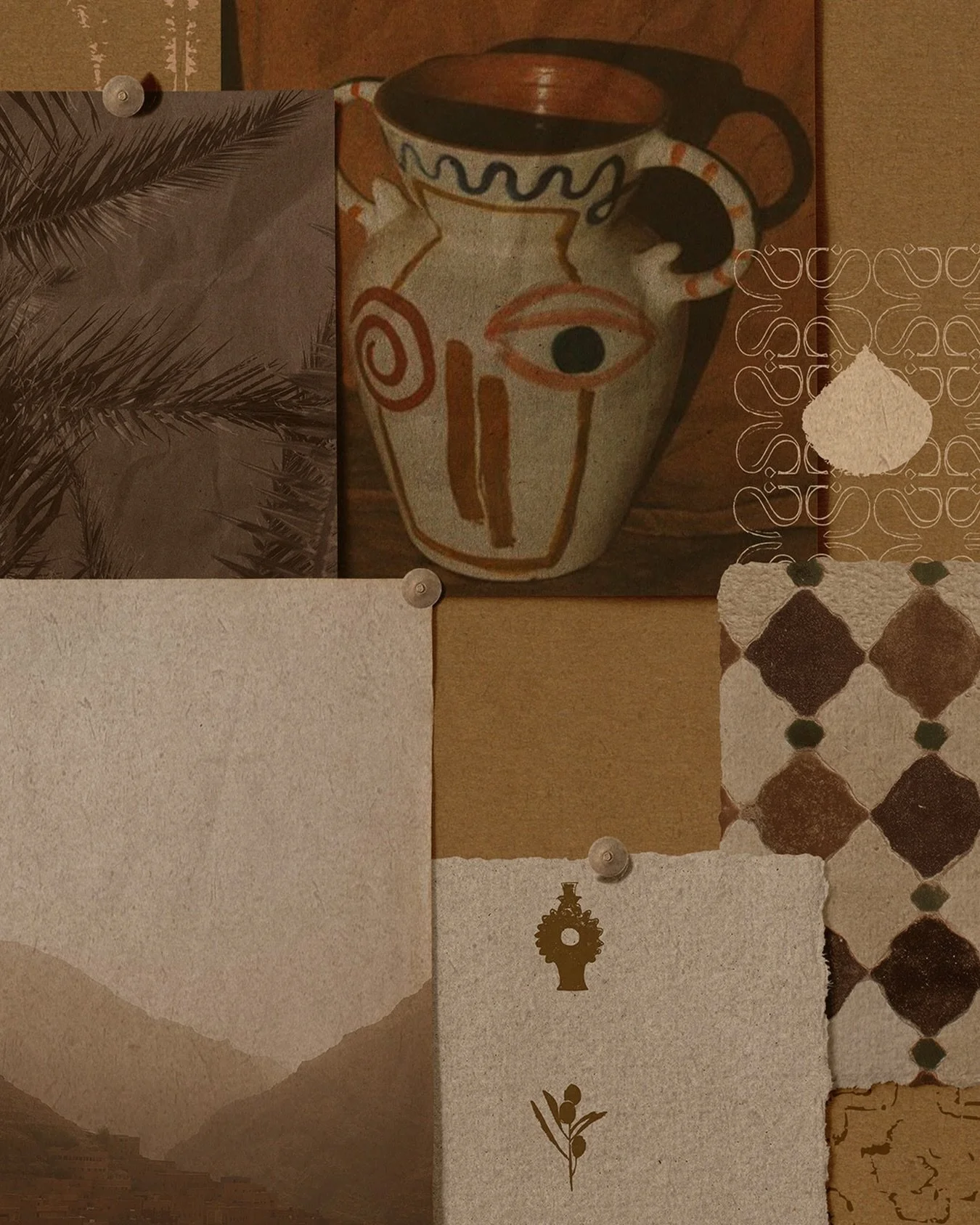 Carnet d&rsquo;inspirations.

#azuristudiosolaire 
#moodboard 
#inspirations 
#studiographique 
#universdemarque