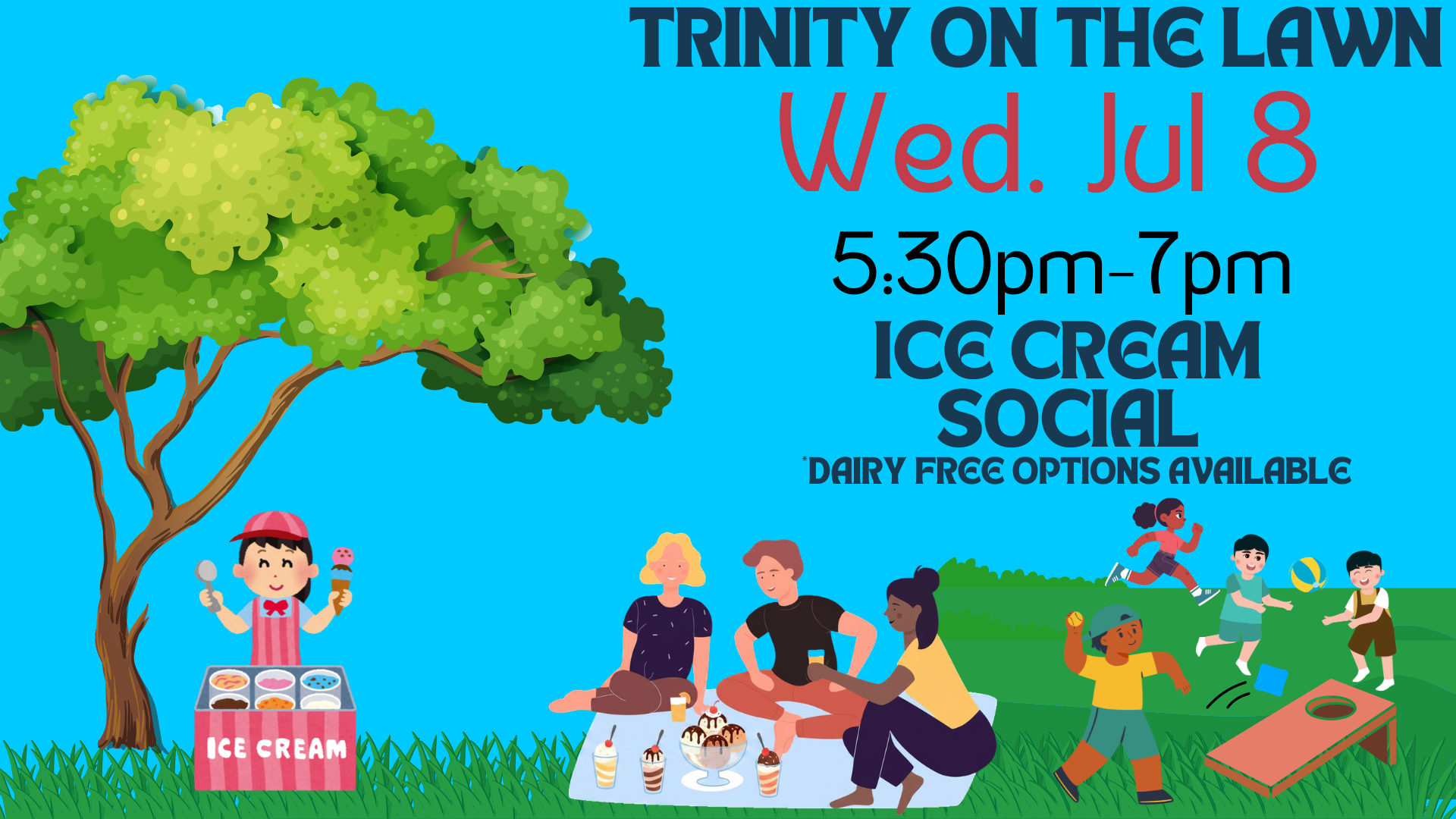 Trinity On the Lawn Ice Cream Social