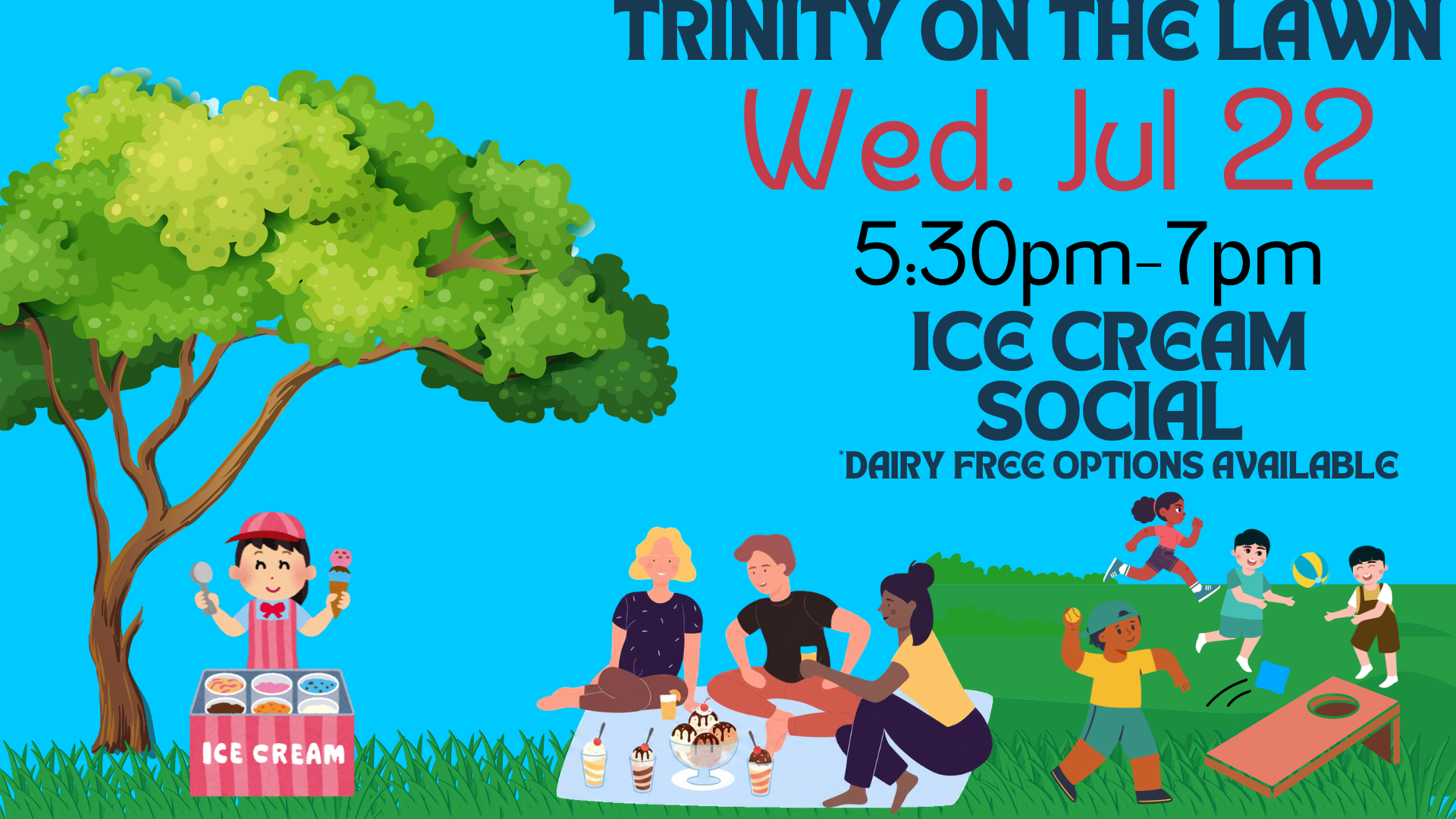 Trinity On the Lawn Ice Cream Social