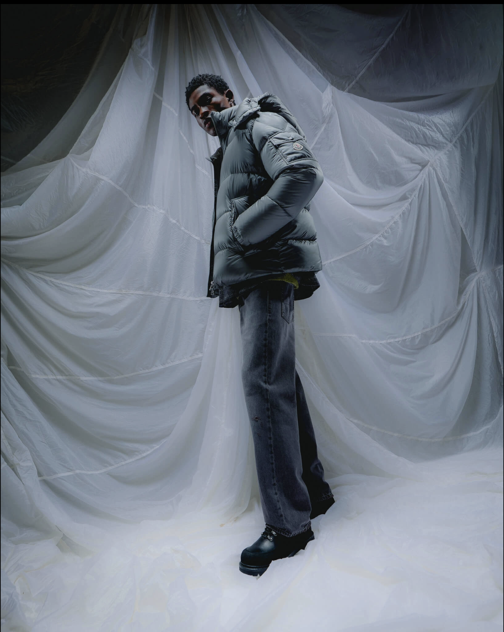 Parachute photography backdrop by Hollins Backdrops