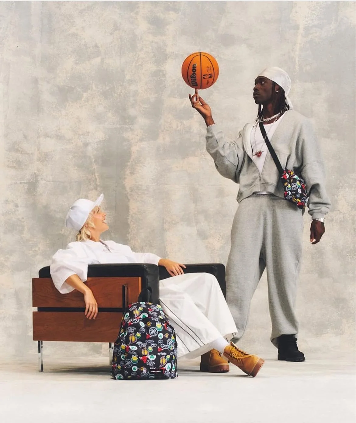 Grey textured hand painted canvas backdrop available to hire for photo and video shoots from Hollins backdrops based in Manchester. Our backdrops are available to hire throughout the UK. 