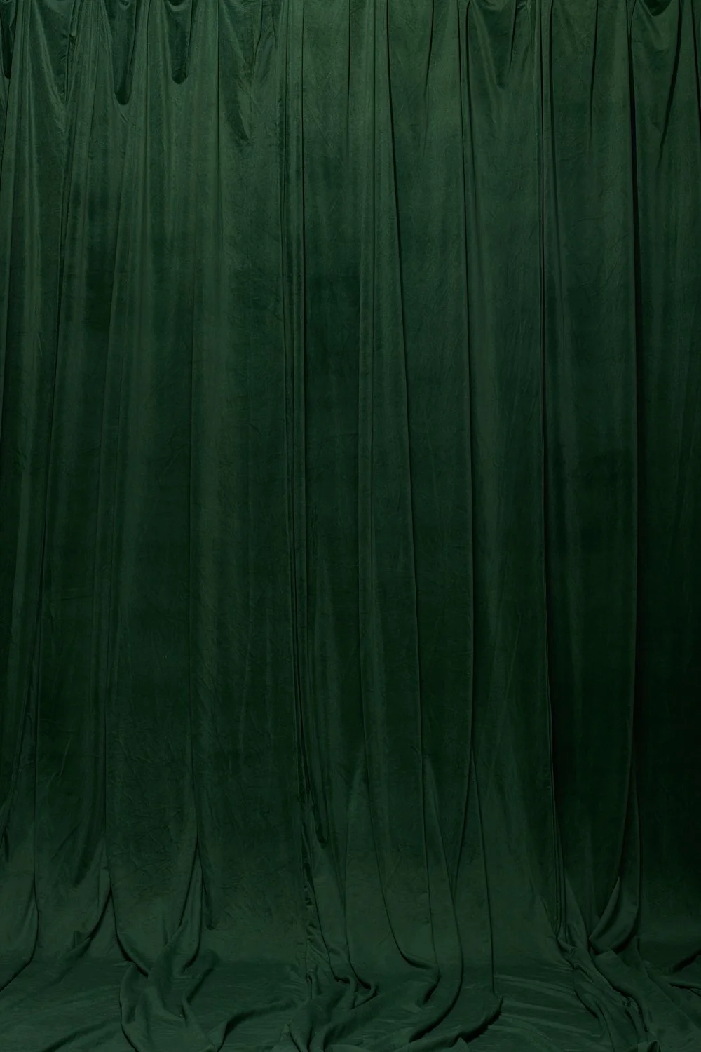 Green Velvet Drape