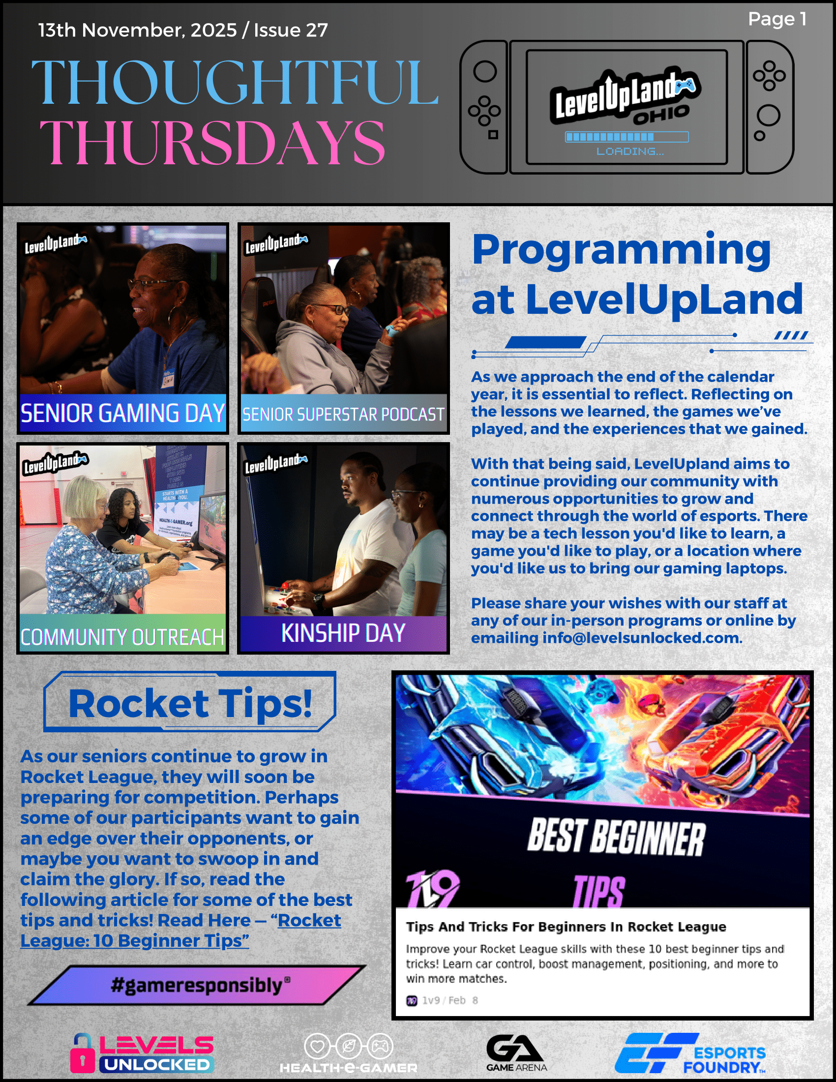 Thoughtful Thursdays - Issue #27