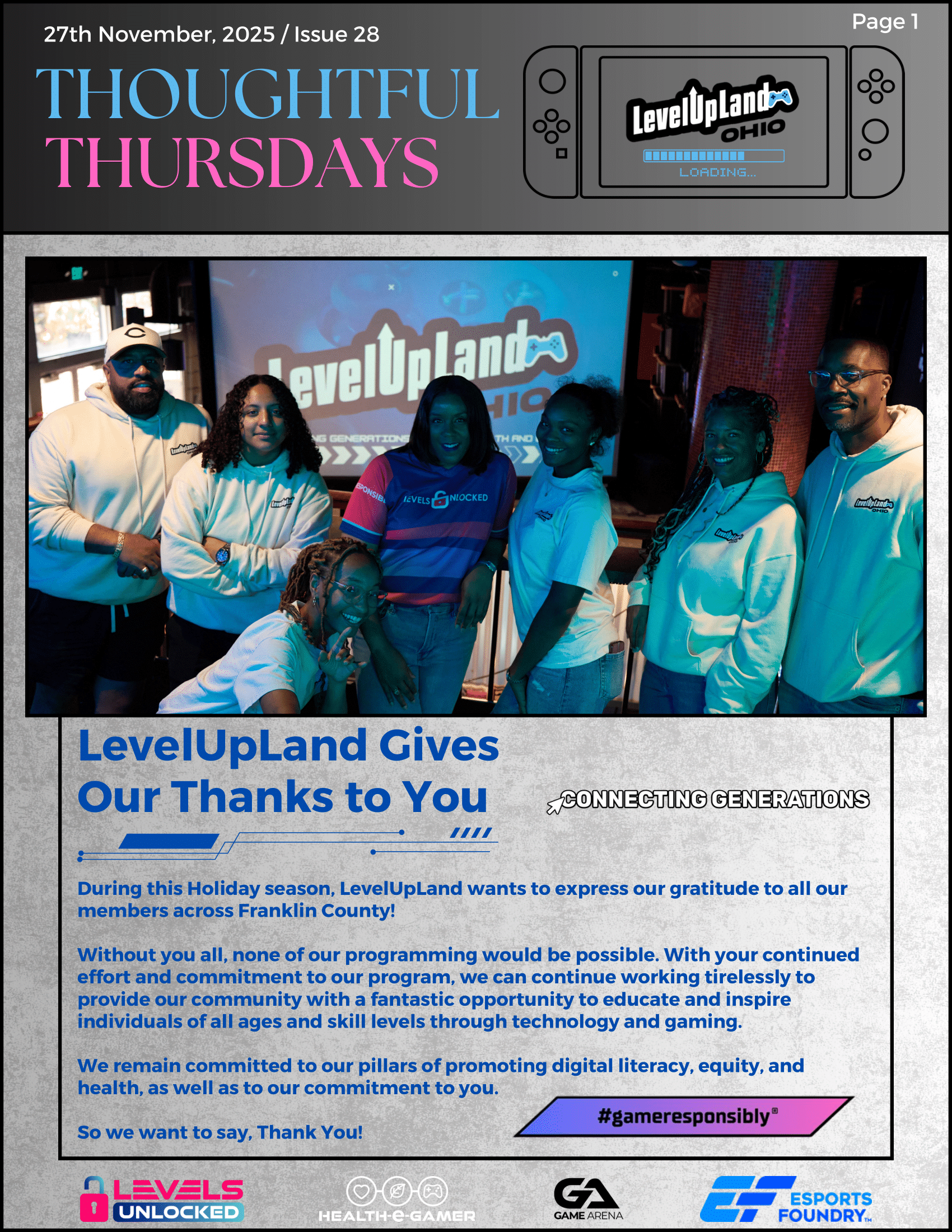 Thoughtful Thursdays - Issue #28