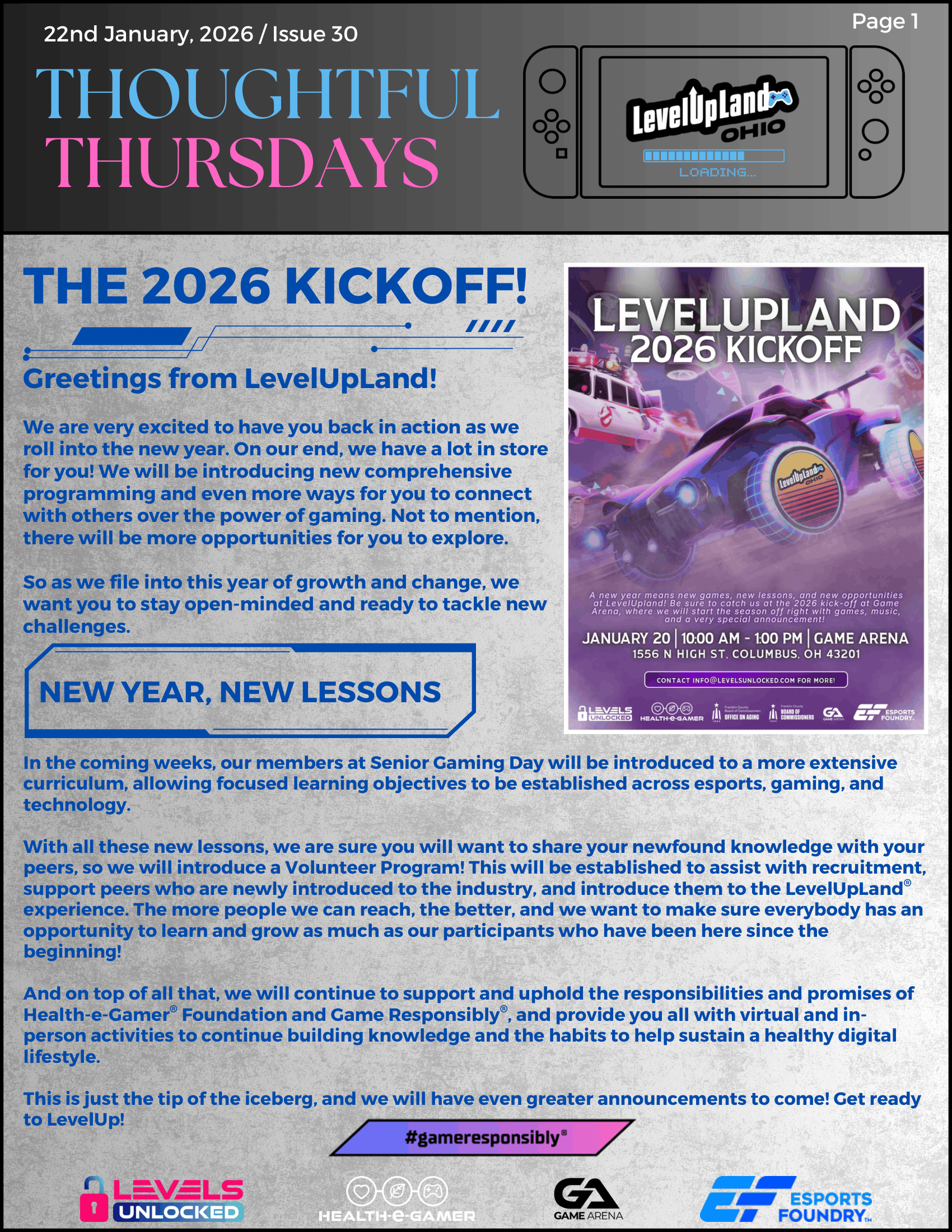 Thoughtful Thursdays - Issue #30