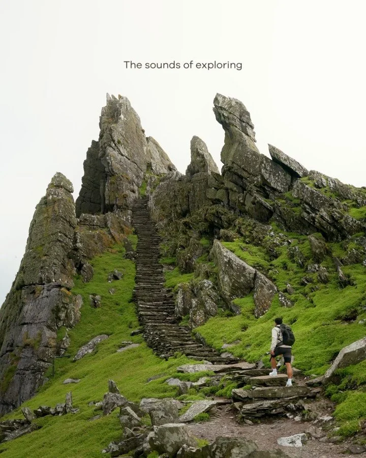 The steps on Skellig Michael would have you puffin 🐧 

⚠️ This is a protected bird sanctuary, so please be careful not to disturb them, chase them or feed them. Pick up after yourself, don&rsquo;t litter and leave the place as you found it. Visitors