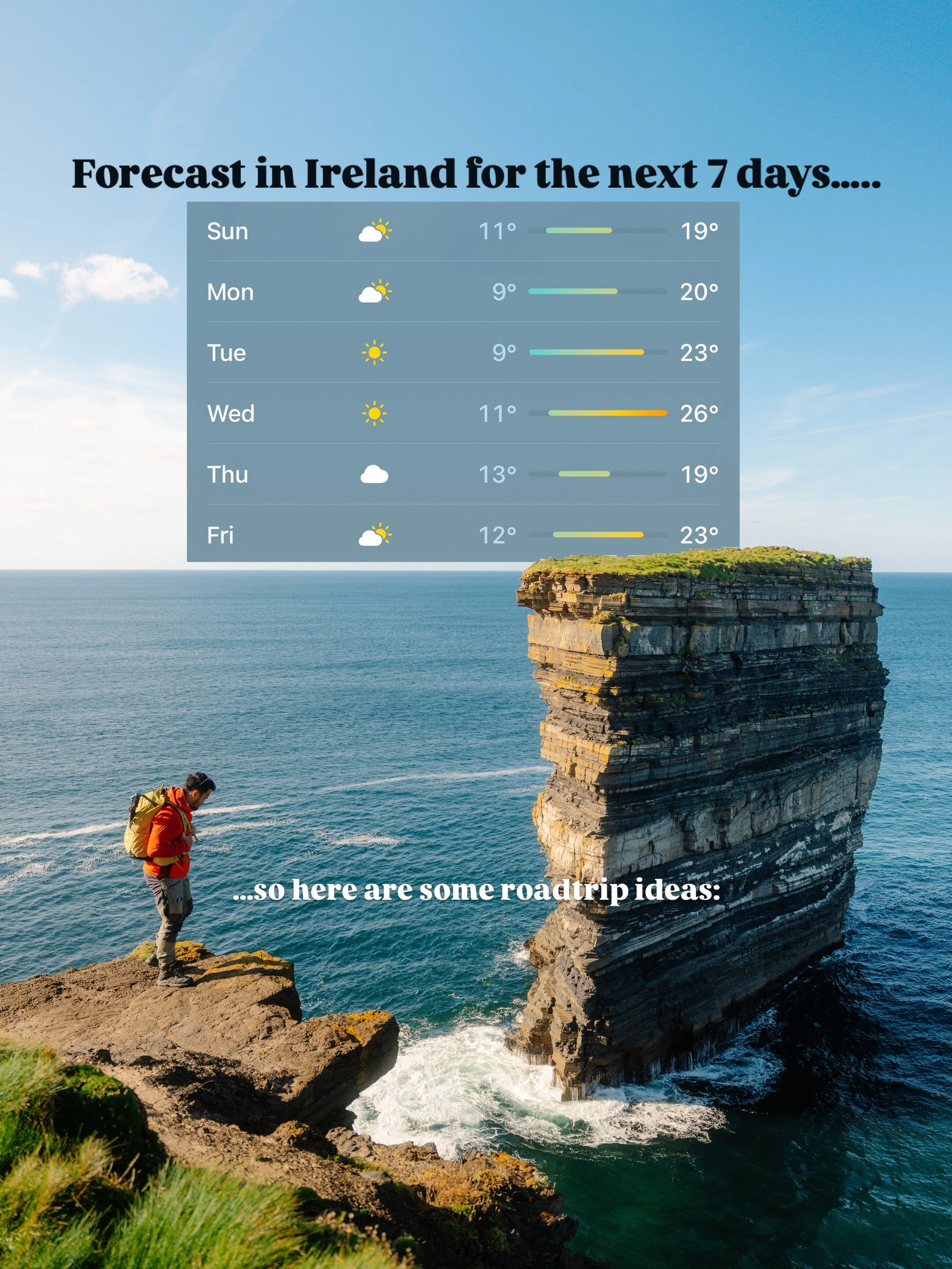 Irish summer is coming&hellip; ☘️ 

(comment &lsquo;☀️&rsquo; and I&rsquo;ll DM you a Google maps link with 50+ things to do this summer)

#ireland