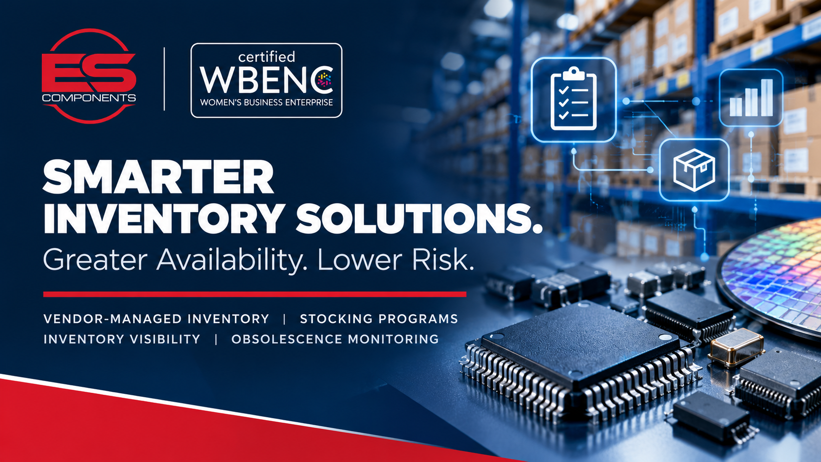 Vendor Managed Inventory. Smarter Inventory Solutions. Greater Availability. Lower Risk.