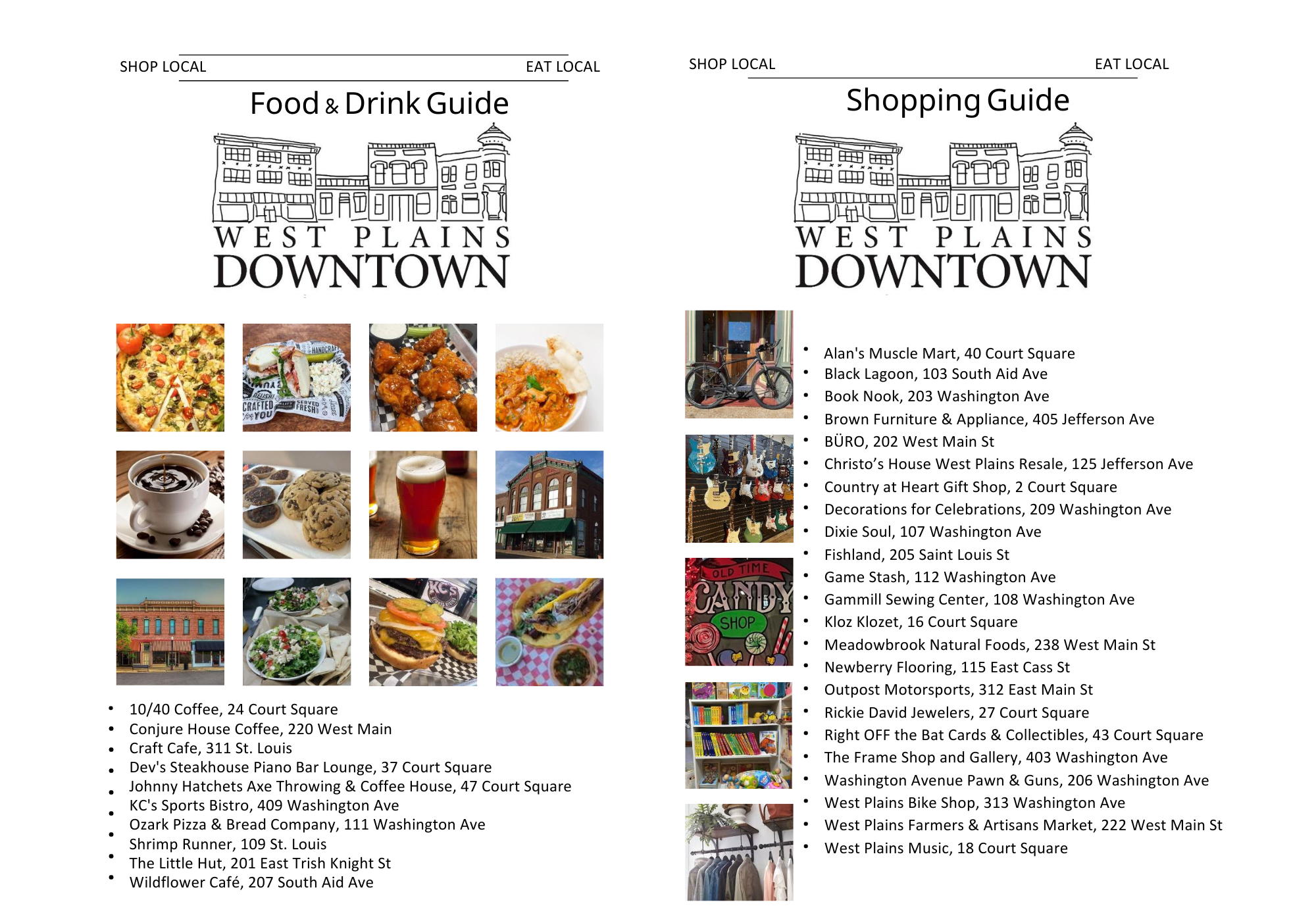 Fresh Finds Downtown: Your Updated Food & Drinks + Shopping Guide Is Here!