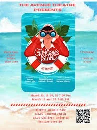Live Theater ~ The Musical “Gilligans Island” @ The Avenue Theatre