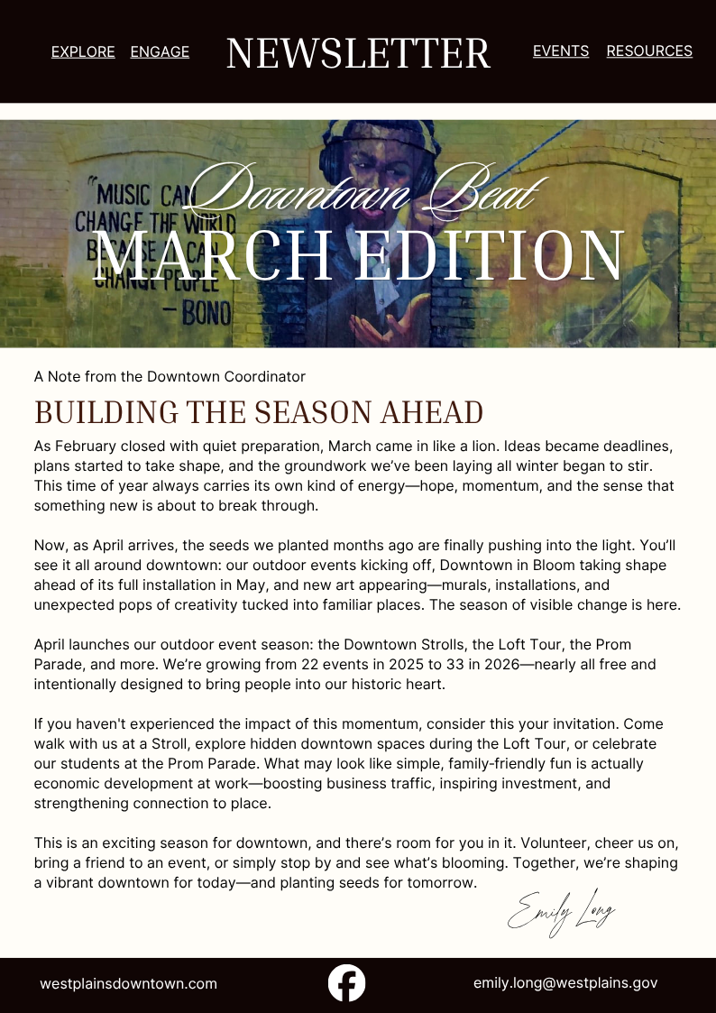March Newsletter
