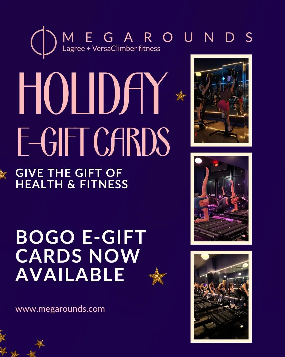 🎁 The Ultimate Gift: BOGO Is LIVE!

Forget the fuzzy slippers! Give the gift of health &amp; fitness this holiday season. 

We have a $35 BOGO E-Gift Card deal, and here's the best part: When you buy the card, your friend/family/coworker gets TWO fu