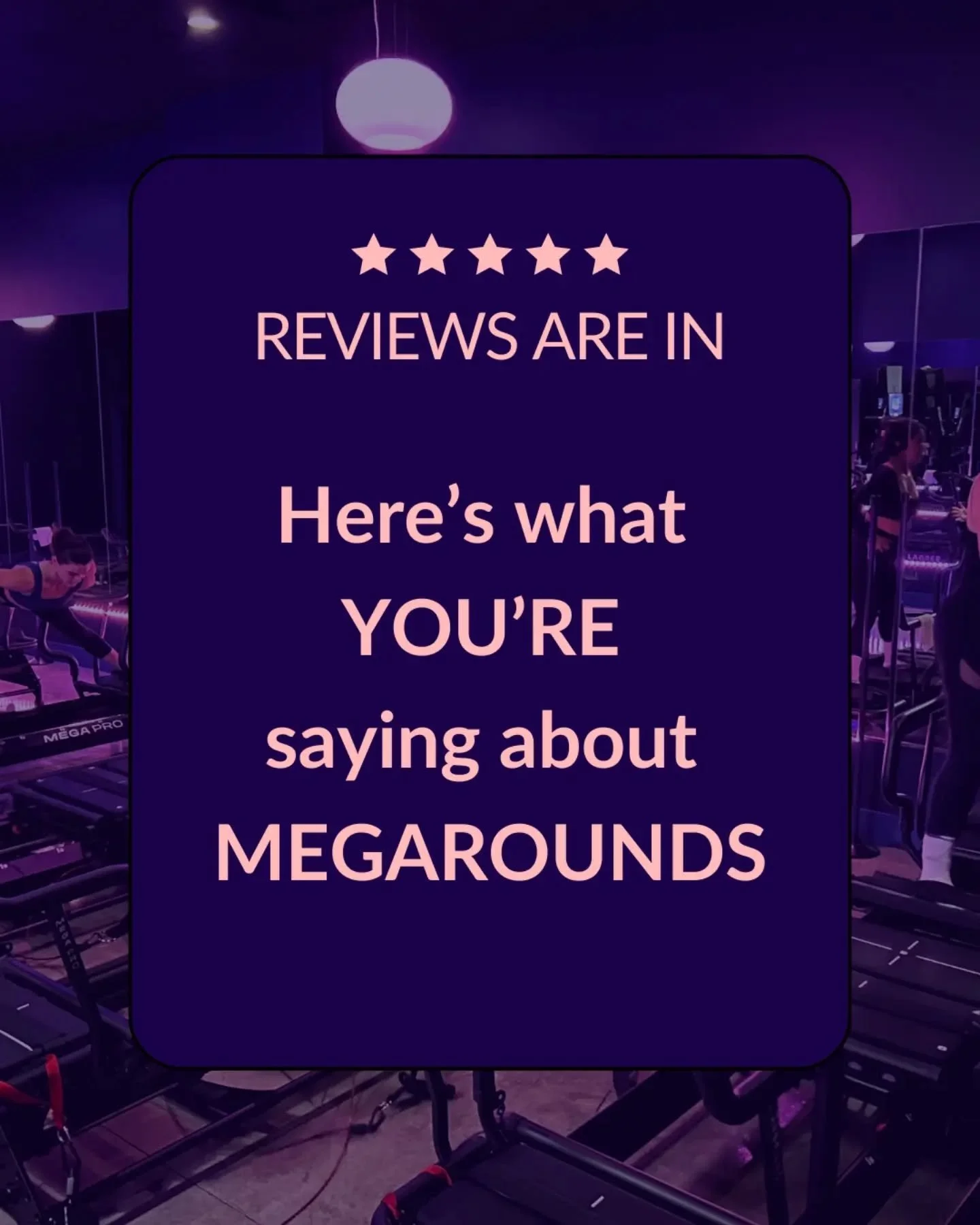 A Little Bird Told Me...

THE REVIEWS ARE IN&hellip; AND Y&rsquo;ALL LOVE MEGAROUNDS.&nbsp;🥹🔥

Turns out the feeling is VERY mutual.&nbsp;🫶&nbsp;We love you just as much as you love us.&nbsp;

The shakes. The sweat. The community. The people who k