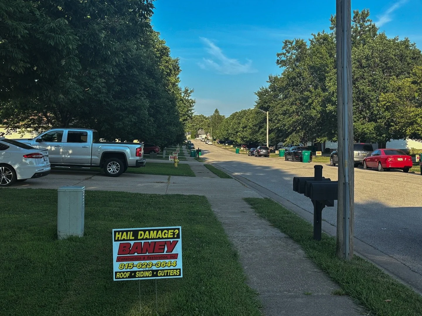 Block by block, roof by roof &mdash; the Baney team is taking care of the whole neighborhood! 💪🏠 

Proud to be the trusted choice on this street. 

#BaneyBuilt #RoofingIsOurTradition #QualityIsOurLegacy #roofingexperts #roofingcompany #roofingcontr