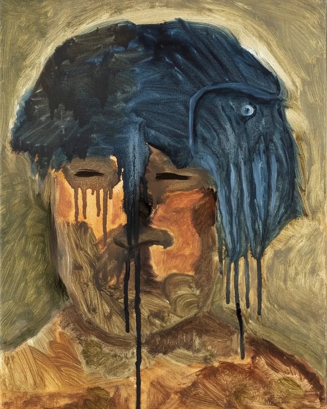 'Il mare della fertilità' (2021) Oil on canvas, 40x30 cm