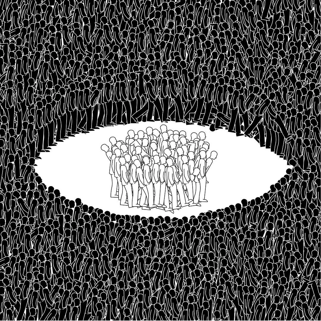"Conscience" Dimensioni: 40x 40 cm