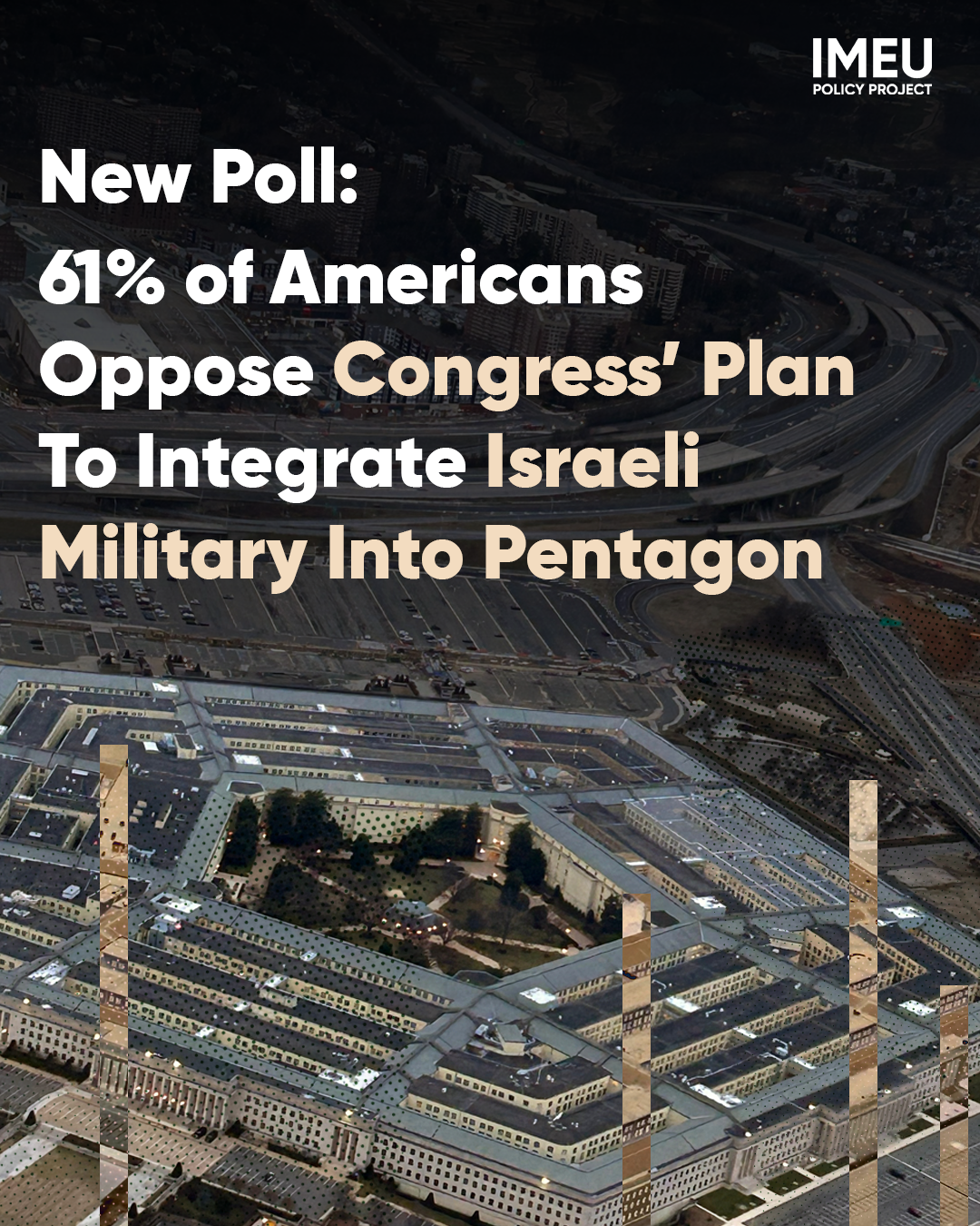 New Poll: Voters Oppose Integrating Israeli Military into Pentagon