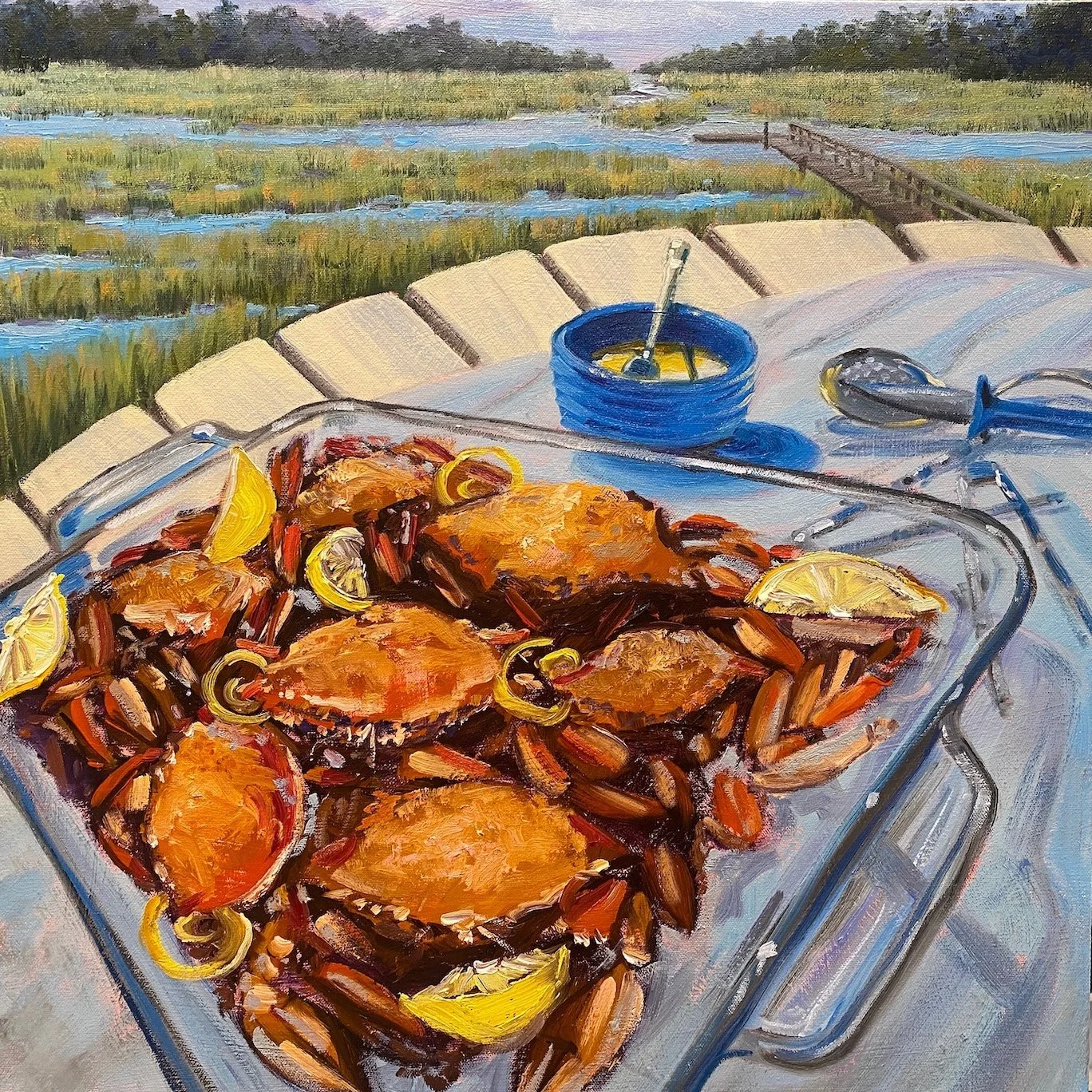 Crab Bake - 24x24 - commission.jpeg