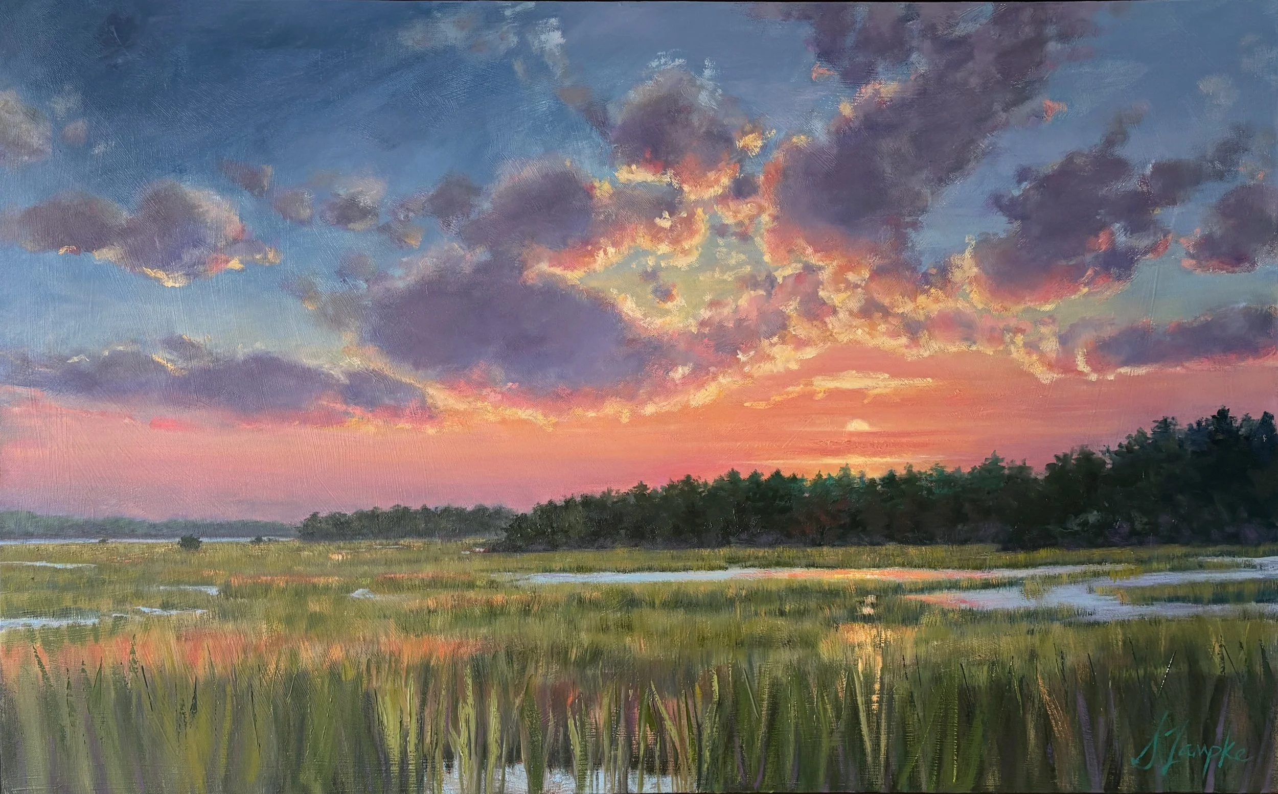 Winding Down, 48x30