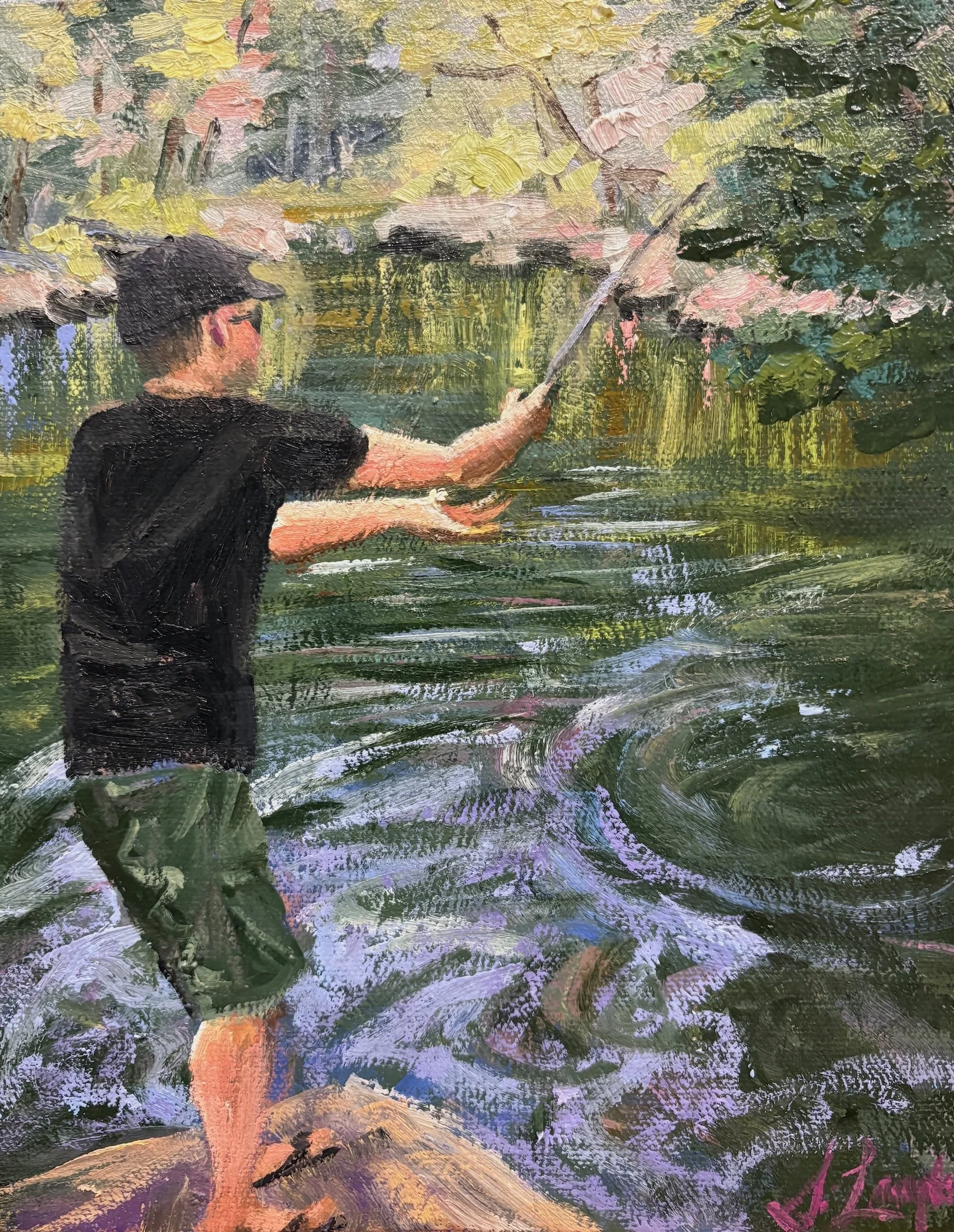 Gone Fishing II, 8x10