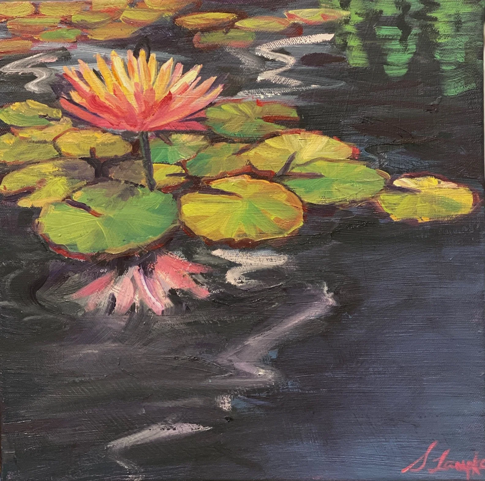 Water Lily (left) - 12x12 - 350.jpeg