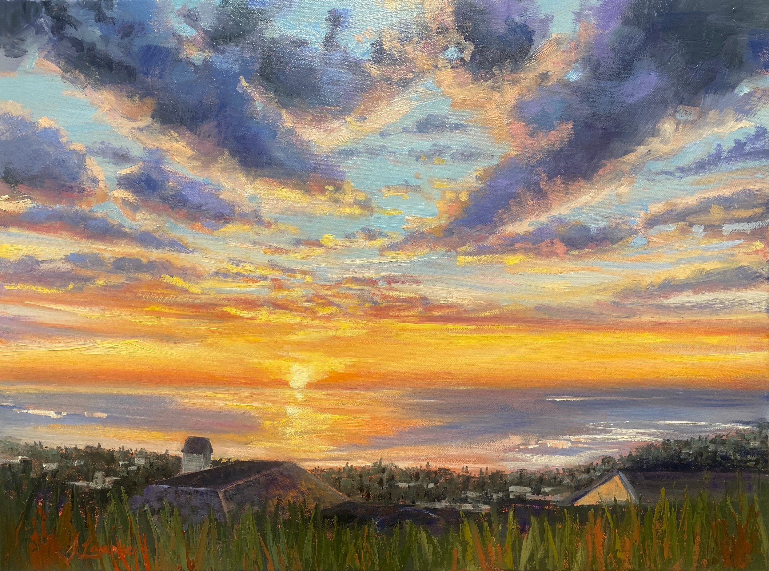 Sunset View - 20x24 - commission.jpeg