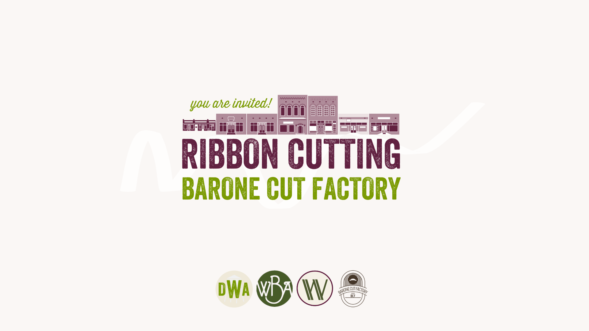 Ribbon Cutting - New Downtown Business!