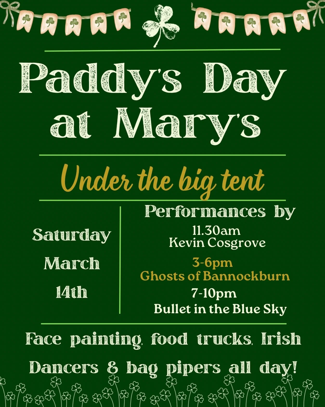 Paddy’s Day at Mary’s