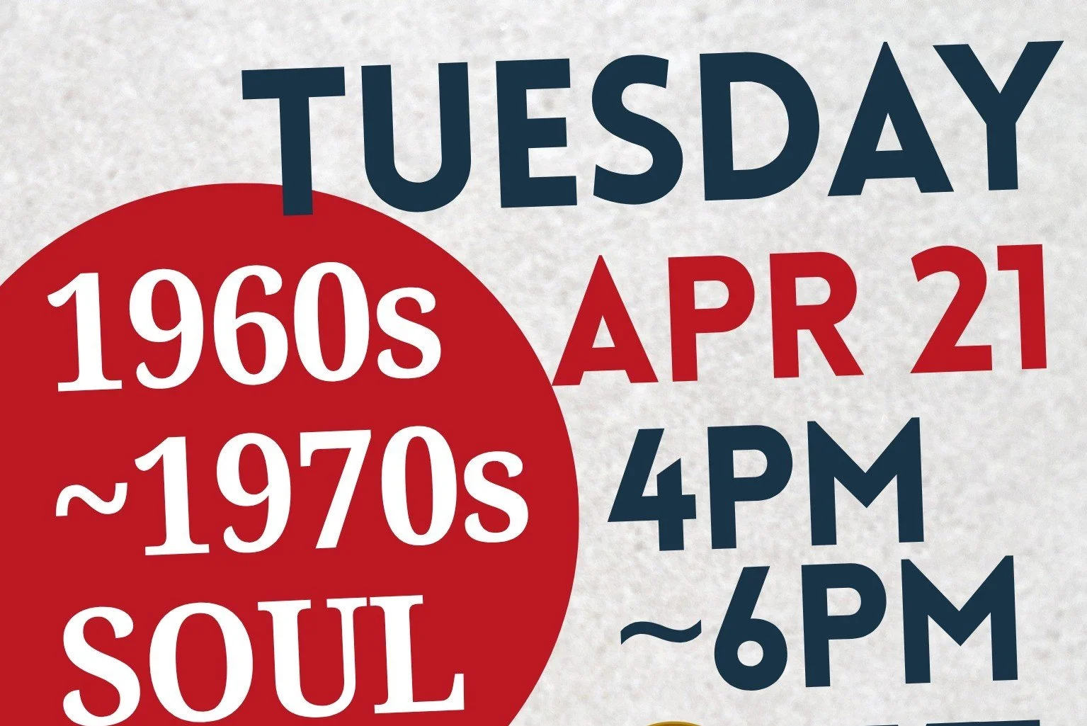 60s &amp; 70s Soul with DJ Groove Doctor