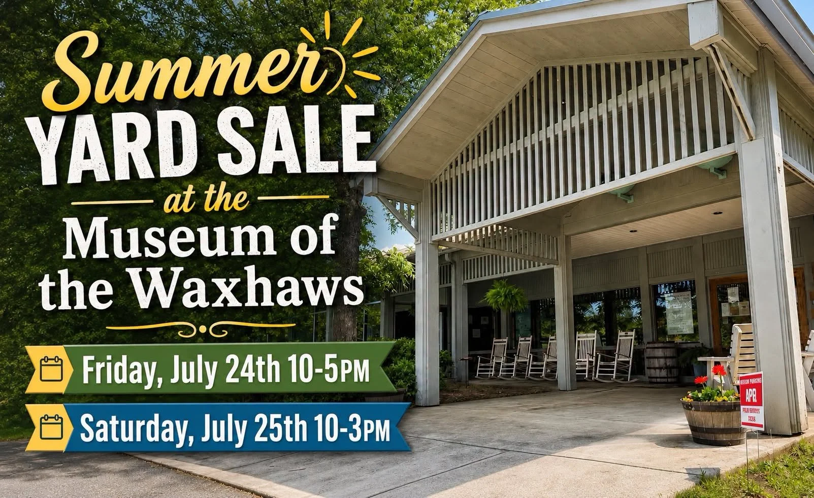 Museum of the Waxhaws - Yard Sale