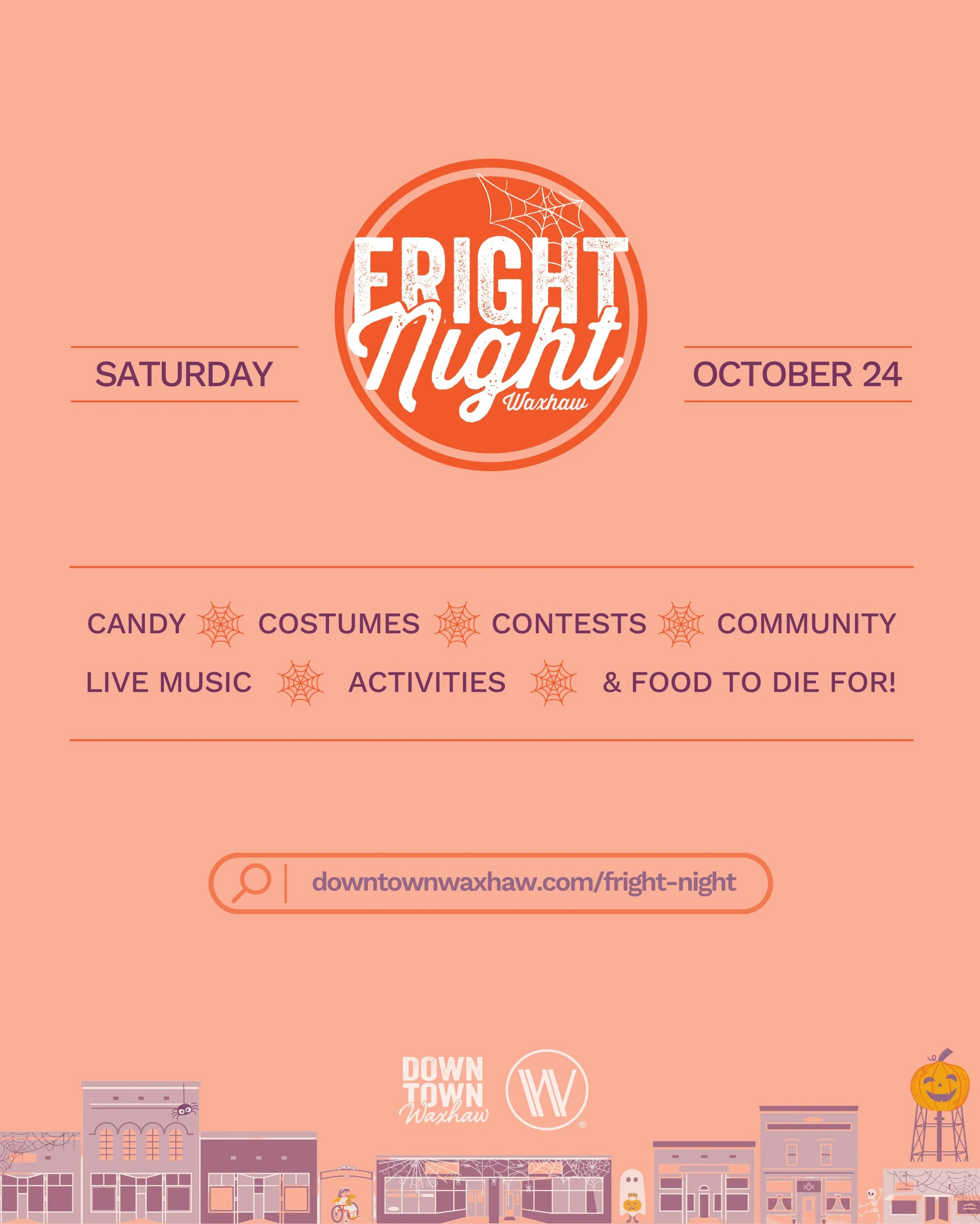👻 It&rsquo;s almost time to let the ghoul times roll!

The return of Fright Night is only days away on Saturday, Oct. 24, promising familiar haunts &amp; fresh scares for all ages &mdash; from little trick-or-treaters to grown-up ghost hunters!

🕷️