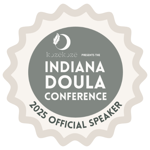 Honored to facilitate the closing meditation at the Indiana Doula Conference.