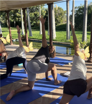 Yoga retreat in Sicily — making time for reflection, presence, and deepening my practice.