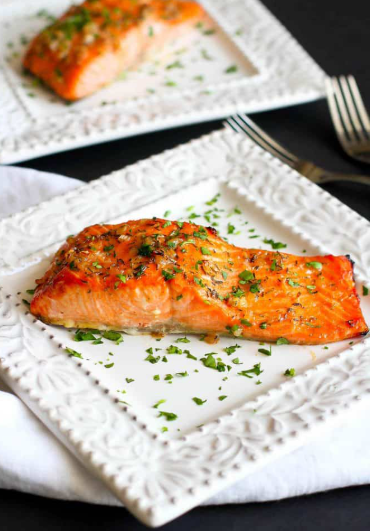 Maple Dijon Salmon Power Plate