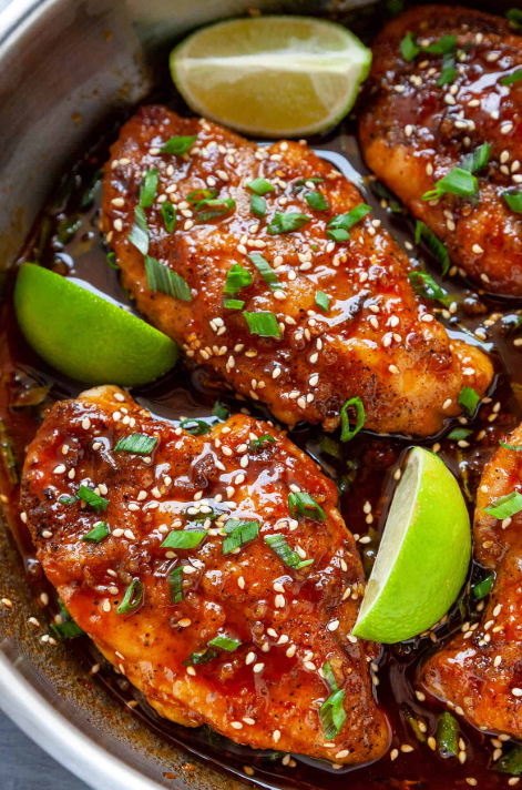 Honey Sriracha Power Chicken