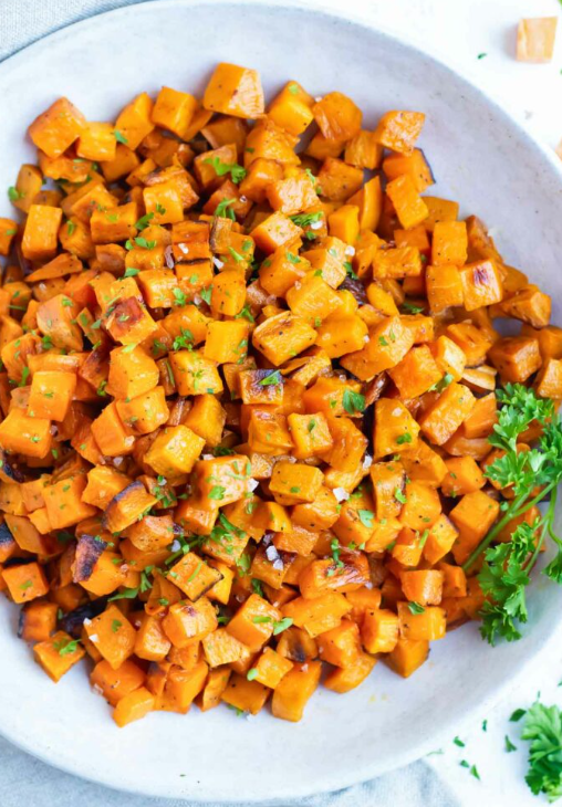 Smoky Maple Sweet Potato Bowl