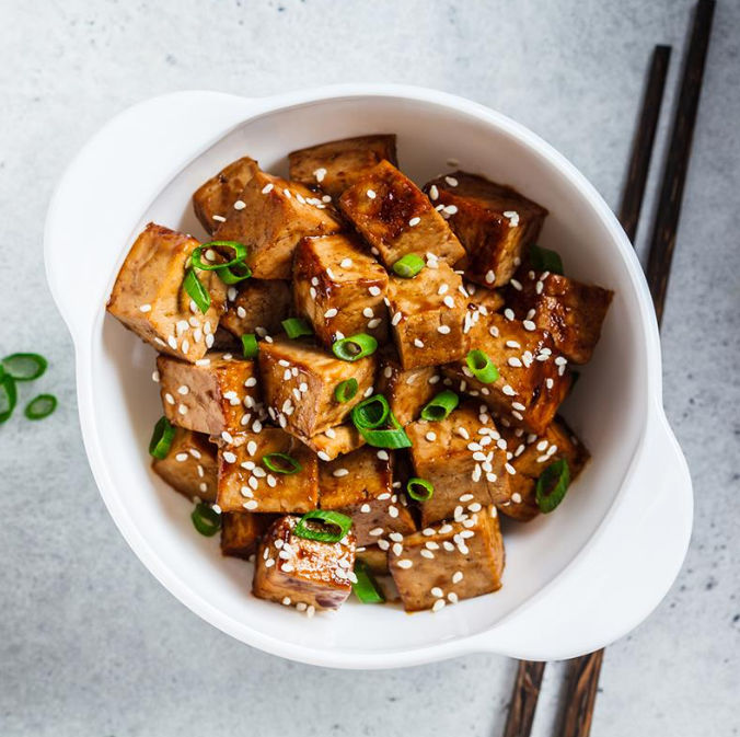 Miso-Ginger Tofu & Vegetable Fried Rice