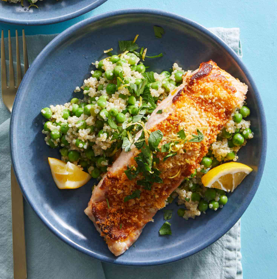 Basil Pesto Salmon