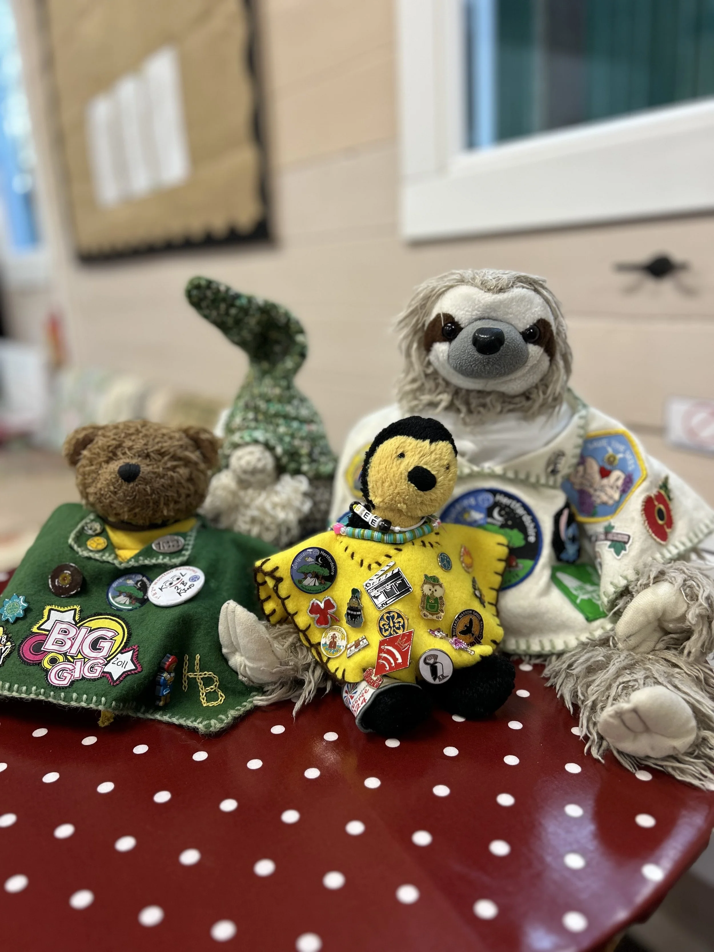 Teddy Pin Badge Blanket