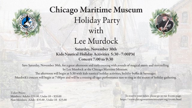 Upcoming Events Chicago Maritime Museum