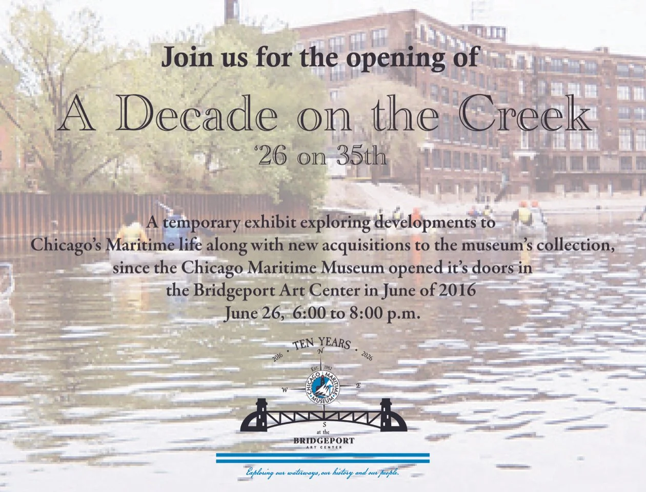 A Decade on the Creek Opening Reception