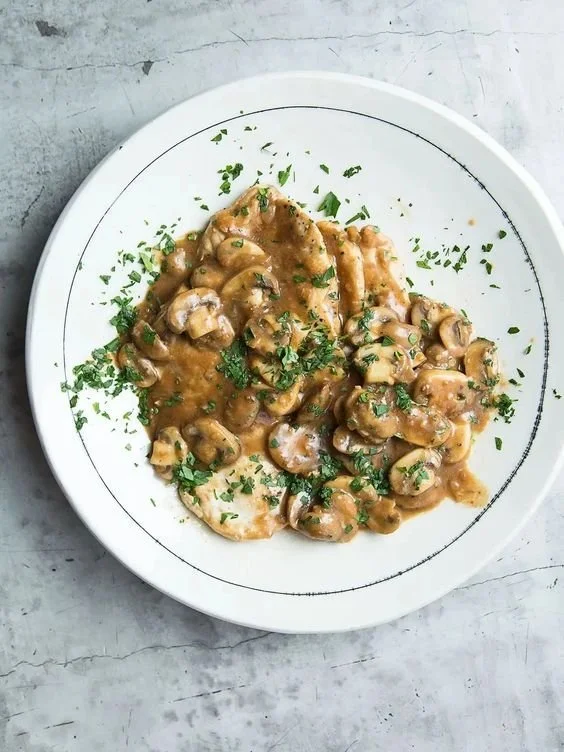 Chicken Marsala — Snap-Peas