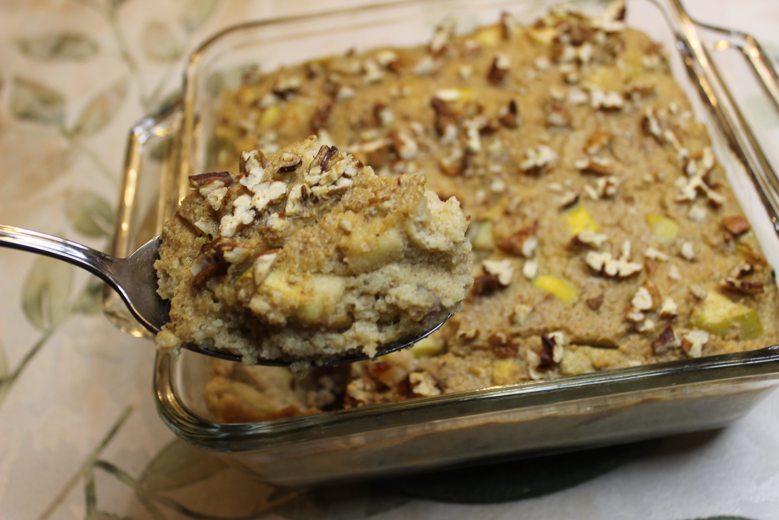 Apple Whole Wheat Couscous Pudding