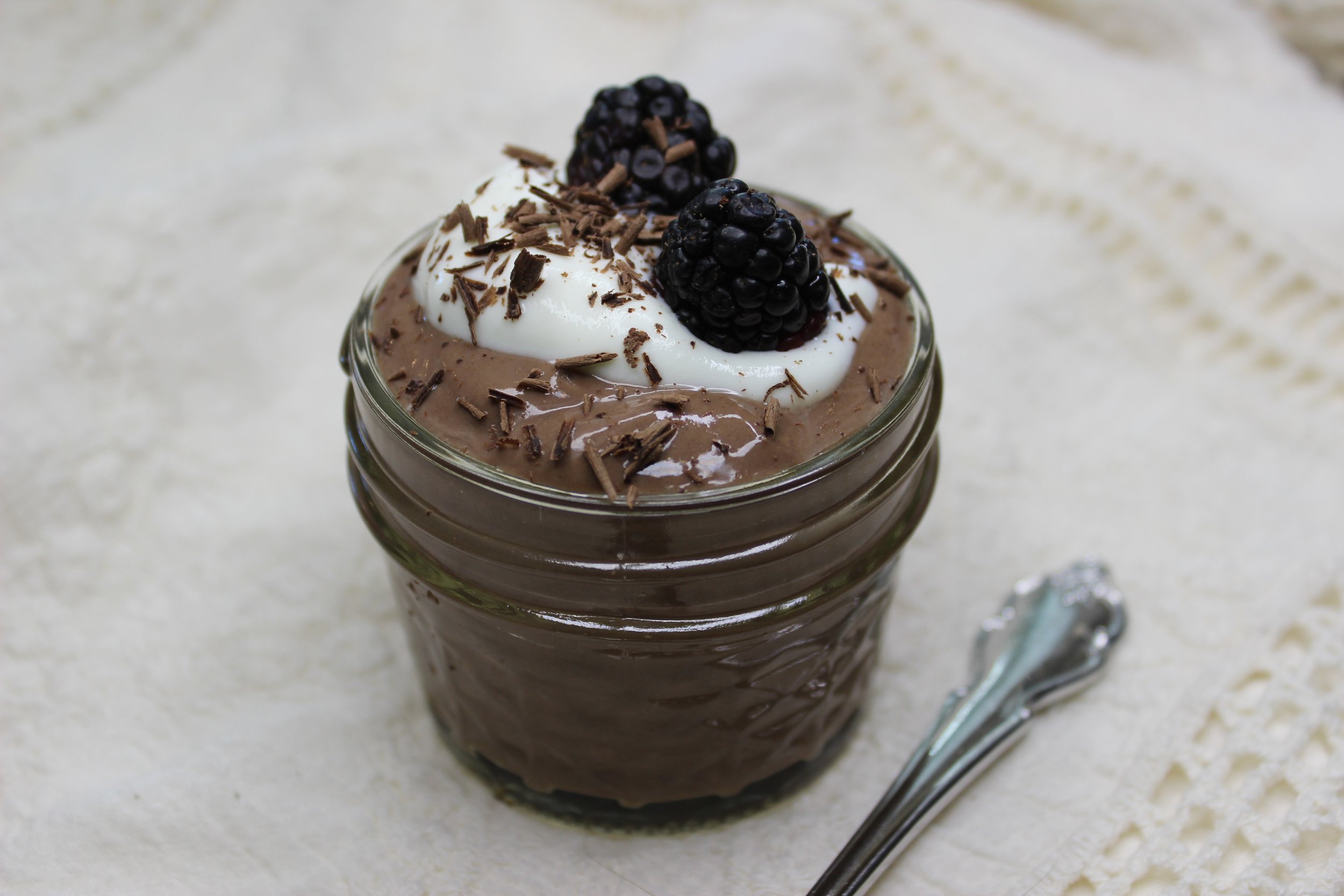 Silken Tofu Chocolate Pudding
